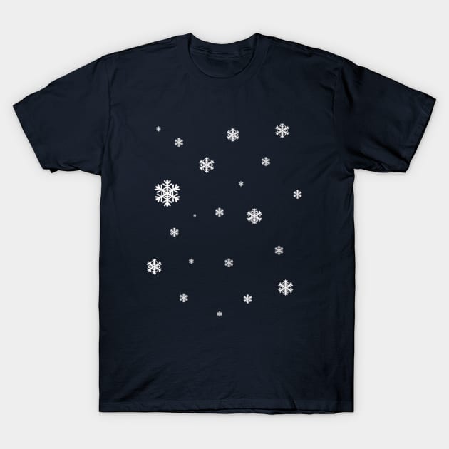 Snowflakes T-Shirt by Ji_nani